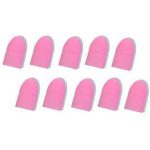 Nail Soak Off Gel Polish Remover Caps Pink 10 Pieces
