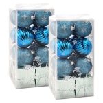 32pcs Trees Hanging Decorative Balls Christmas