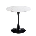 Round Stone Dinning Table 80cm