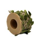 Hemp Rope with Green Leaves 5m- Set Of 4