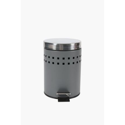 Cut Metal Bin Grey