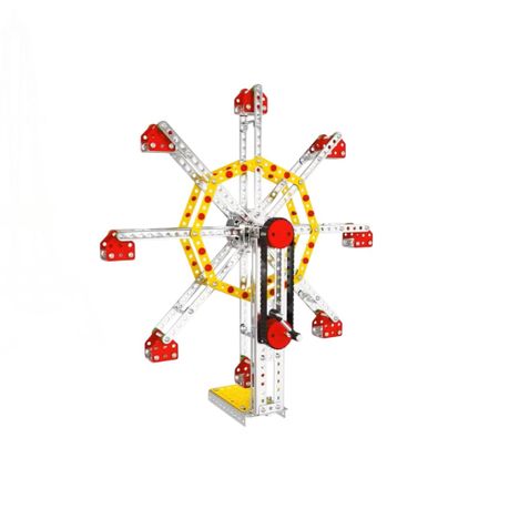 s-pdpxl 3D DIY Assembly Metal Ferris Wheel Model 427 Piece - Image 1