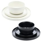 Aura 12 Pieces Dinner Set - White