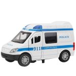 City Petrol Police Van Toy with Light & Sound