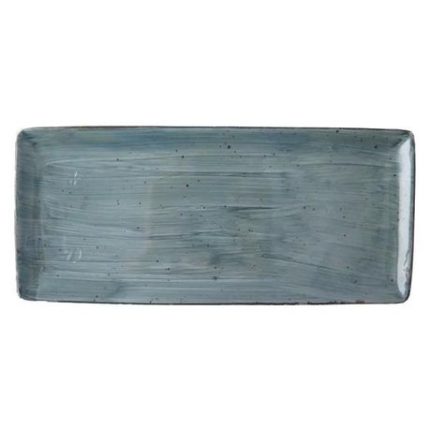 Rectangular Platter - Rustic Blue - 28.5cm x 16.5cm