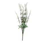 Artificial White Little Flowers (45cm) -Set Of 2