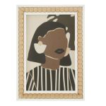 Modern Art Premium Frame Home Decor (17cm x 12.5cm) - Set of 2