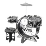 My First Jazz Drum Set - Black