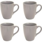 Grey Coffee Cup- 4 Cups