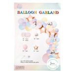 DIY Decoration Balloon Arch Kit - Pastel, Confetti and Rose Gold Stars