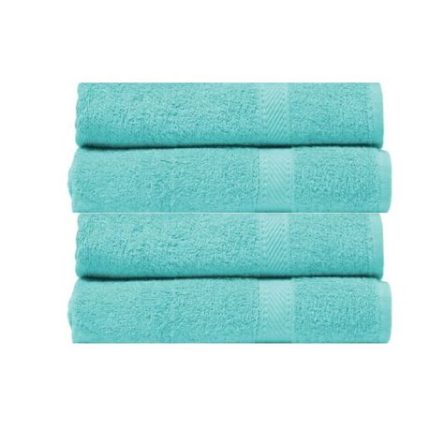 4 Bath Towels - Cobalt Blue