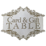 Vintage Card and Gift Table Wedding Sign