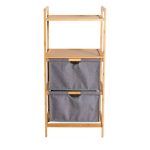 Bamboo Laundry Shelves