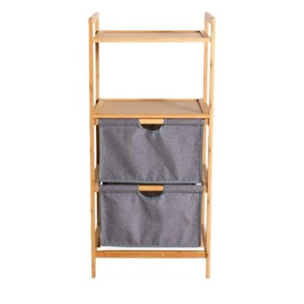 Bamboo Laundry Shelves