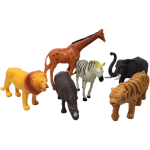 Wild Animals Figures Educational Toy - 6 Pack