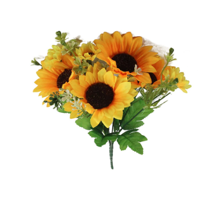 Kitro Yellow Desktop Sunflower Bouquet