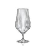 Crystalex Tulipa Optic Beer Glass 540mlset Of 6