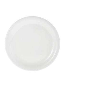 Round White Blanco Tableware Dinner Plates-27cm - 10 Pack