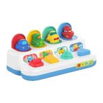 Activity Pop-Up Vehicles Toy for Babies and Toddlers