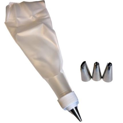 Hillhouse Decorating Icing Set with 4 Nozzles