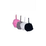 Pack of 4 Bath Sponges with Ribbon