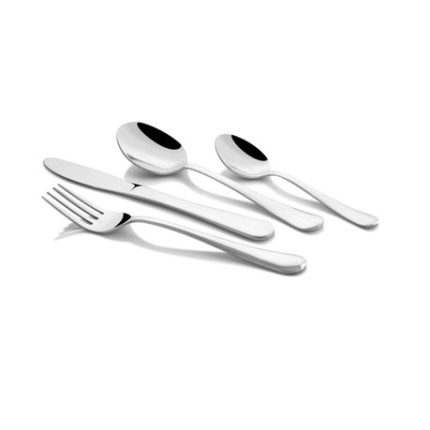 Royal Plain Design Stainless Steel Cutlery Set of 24 Pieces