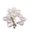 LED Crystal Ball String Lights - Ball Shape (Warm White)