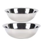 Heavy Duty Stainless Steel Mixing Bowl - 2 Piece