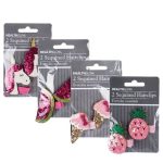 Hair Pins Big Glitter (4 Pack)