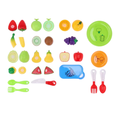 Making Food Fruit Play Set 19 Piece