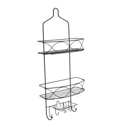 Metal Double Shelf Shower Caddy