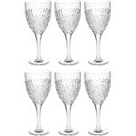 Crystal Red Wine Glass - 320ml - Set Of 6