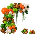 Jungle Safari Balloon Garland Kit 100 Piece