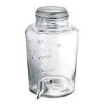 Classic Clear Glass Dispenser - 7L