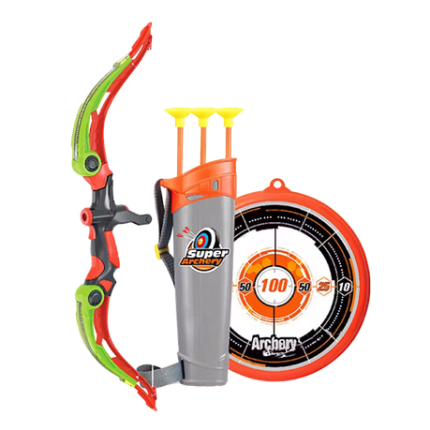 Kid's Light Up Bow & Arrow Archery Set