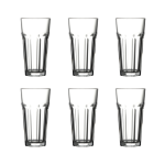 Retro Highball Casablanca Glasses - 6 Pack