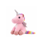 Unicorn Plush Soft Toy - Pink