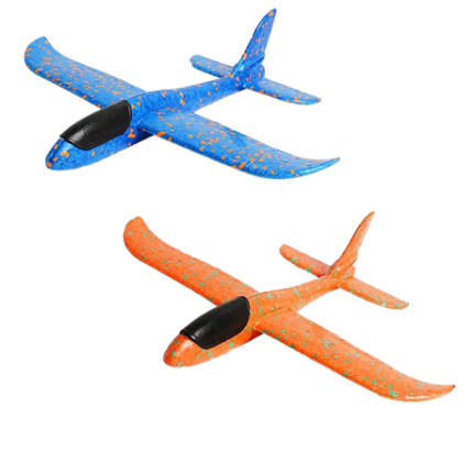 Throwing Foam Airplanes -Set Of 2