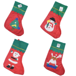 4 x Christmas stockings