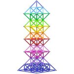 Magnetic Building Sticks - 90 Piece