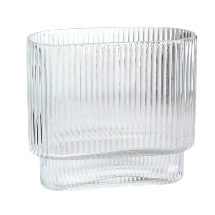 Flower Decoration Stripped Vase