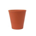 V-shaped Terracota Flower Pot with Drainage Hole - 10cm x 8.5cm - 4 Pack