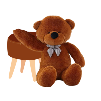 Giant Plush Teddy Bear -160cm - Pink