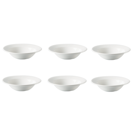 6 Piece Bowl - Soup Plate Polaris Continental China Nd - 22cm - Set of 6