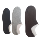 Cotton/Polyester Invisible Comfort Socks.