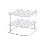 Neat Freak 3-Tier Corner Shelf - White