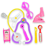 Interactive Family Doctor Role Play Toy Set - Toys for Girls