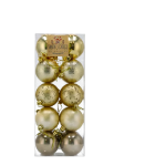 Luxury Gold Christmas Balls 20 Pack