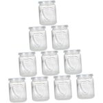 Heart Imprinted Jars - 2 Pack