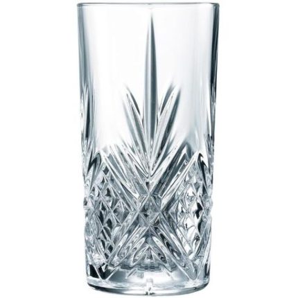 Broadway Hiball Tumbler Glasses - Set of 6 - 380 ml